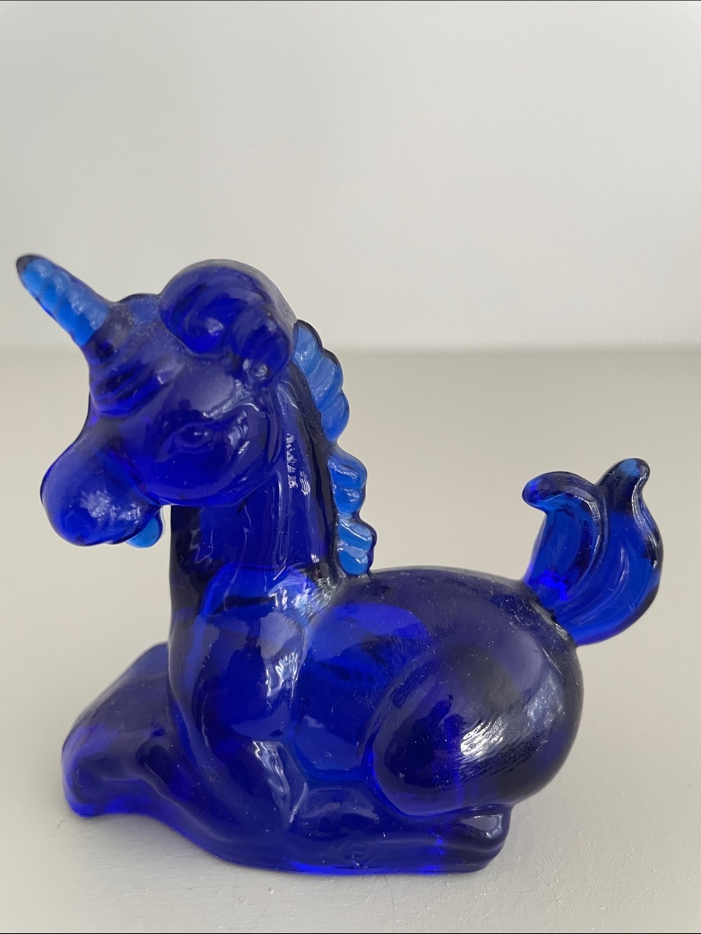 Boyd glass unicorn-big lucky!